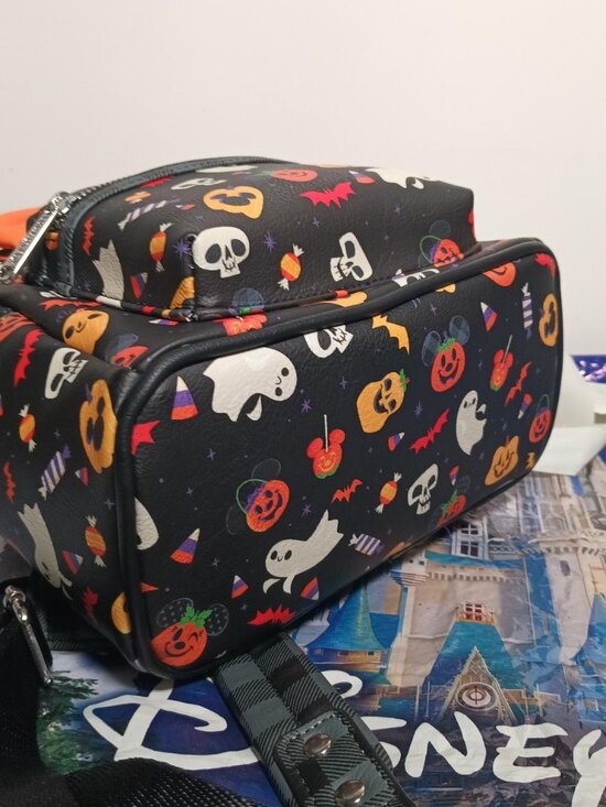 Disney Parks Loungefly Minnie Mouse Treats Halloween Mini Backpack main image 6